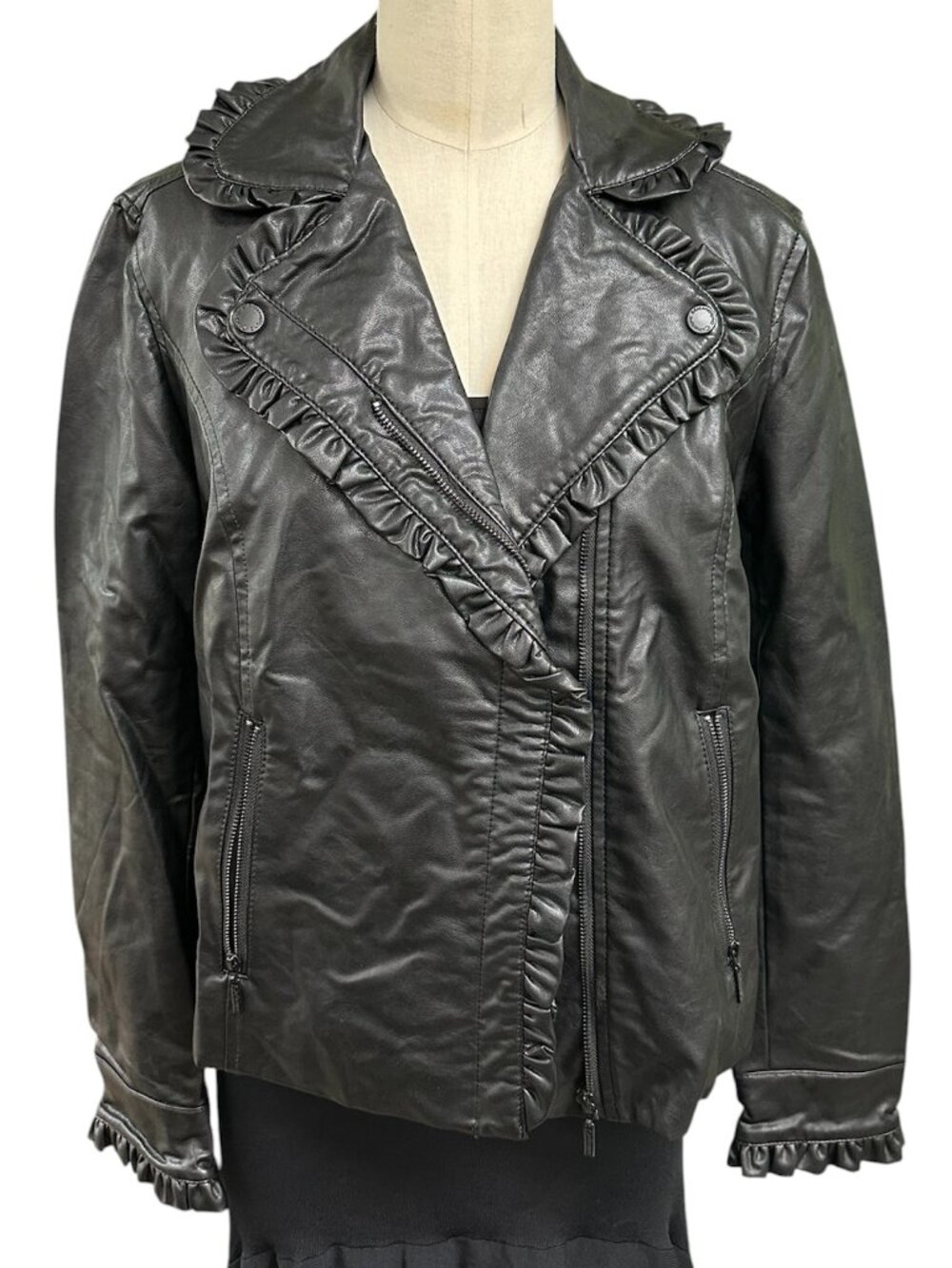Catherine Malandrino Faux Leather Jacket